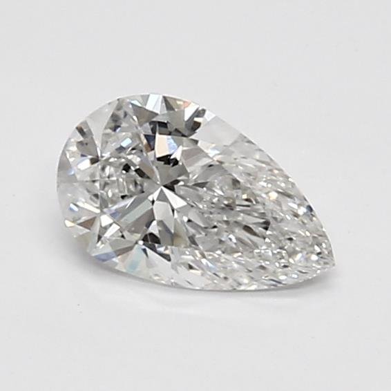 0.59ct E VVS2 Rare Carat Ideal Cut Pear Lab Grown Diamond