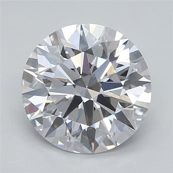 1.72ct D VVS2 Rare Carat Ideal Cut Round Lab Grown Diamond