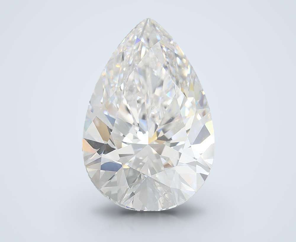 5.46 Carat Pear Lab Diamond