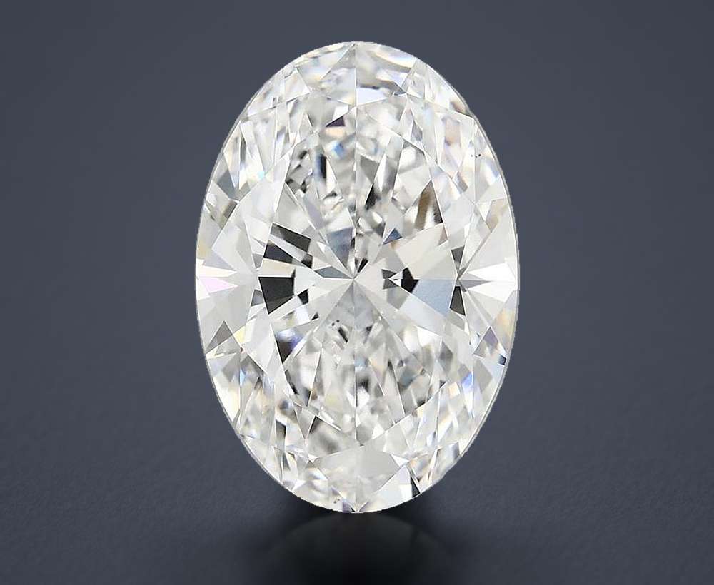 5.00 Carat Oval Lab Diamond