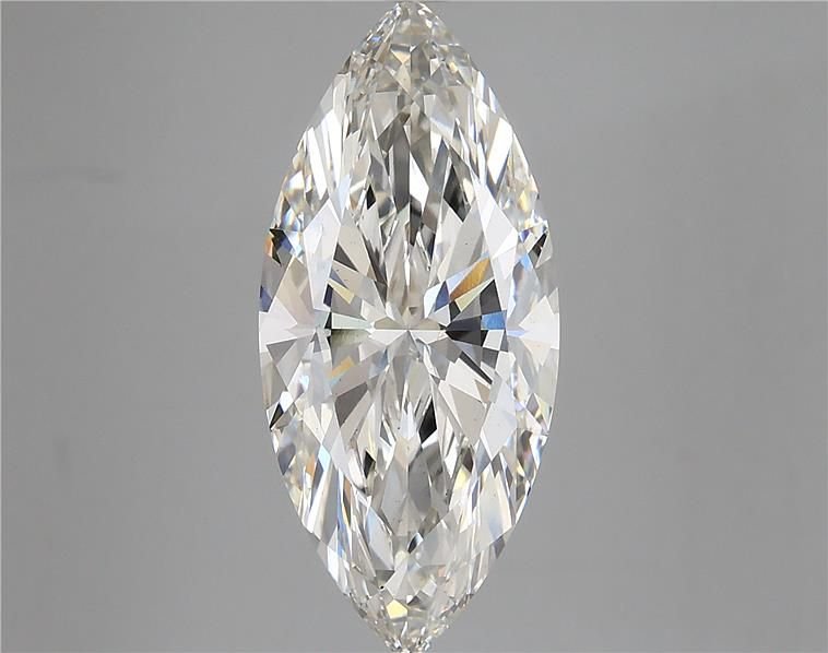 4.36ct H VS2 Rare Carat Ideal Cut Marquise Lab Grown Diamond