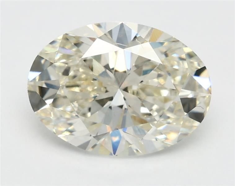 1.74ct J VS2 Rare Carat Ideal Cut Oval Lab Grown Diamond