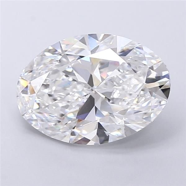 4.00ct E VS1 Rare Carat Ideal Cut Oval Lab Grown Diamond