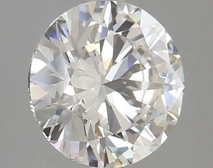 3.06ct H SI1 Rare Carat Ideal Cut Round Lab Grown Diamond