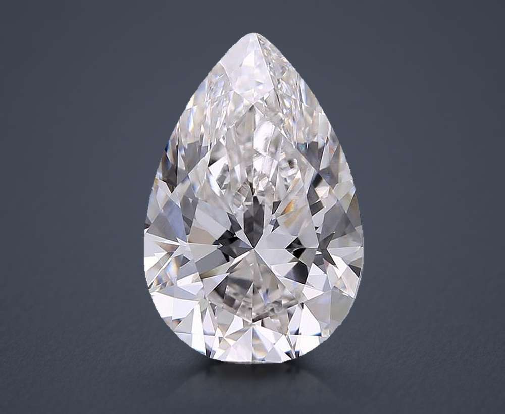 2.74 Carat Pear Lab Diamond