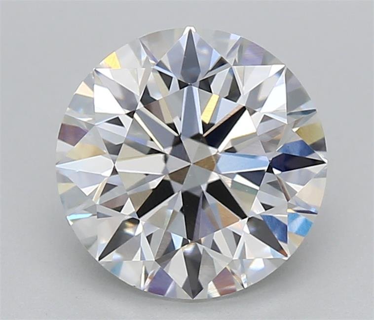 2.80ct F VVS2 Rare Carat Ideal Cut Round Lab Grown Diamond