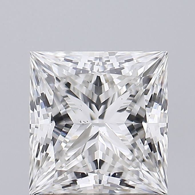 1.14ct G VS2 Rare Carat Ideal Cut Princess Lab Grown Diamond