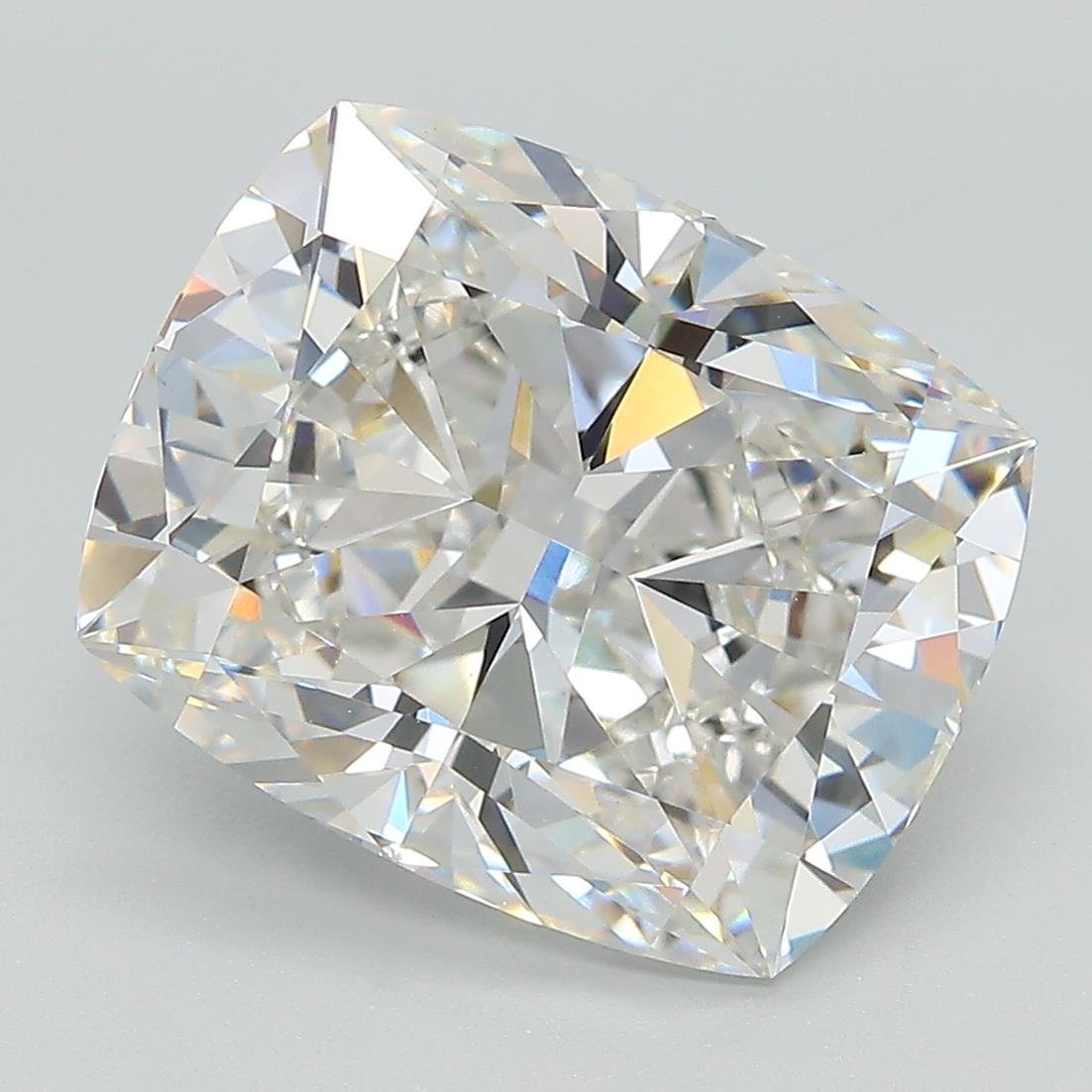 7.17ct G VVS2 Rare Carat Ideal Cut Cushion Lab Grown Diamond