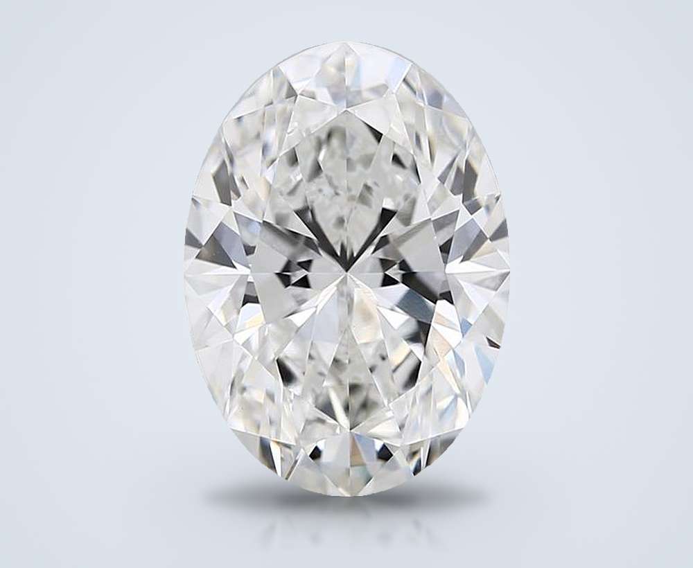 3.75 Carat Oval Lab Diamond