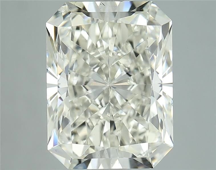 4.61ct K SI1 Rare Carat Ideal Cut Radiant Diamond