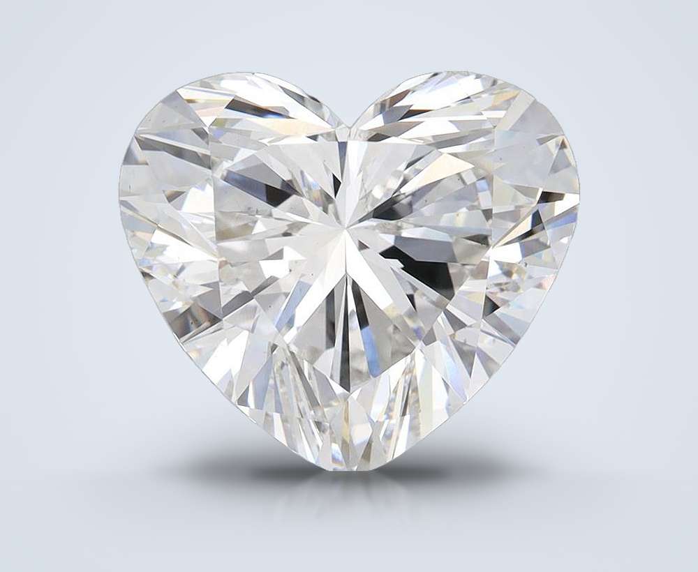6.80 Carat Heart Lab Diamond
