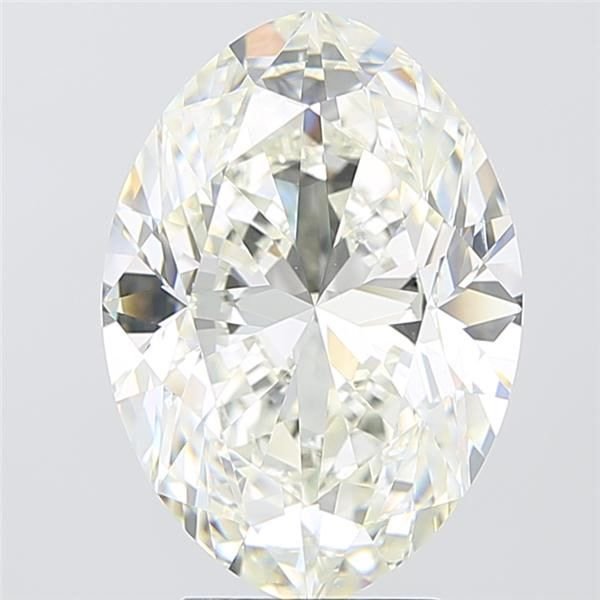 5.01ct K VS2 Rare Carat Ideal Cut Oval Diamond