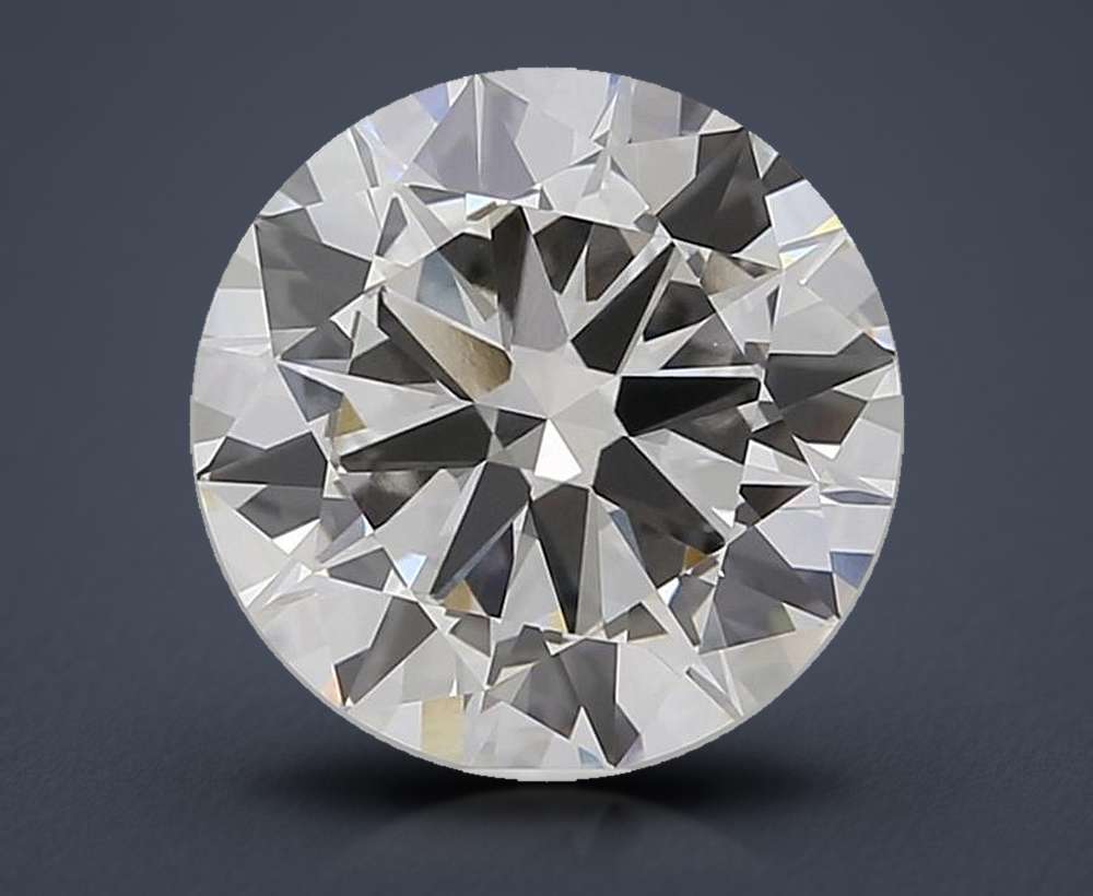 4.46 Carat Round Lab Diamond