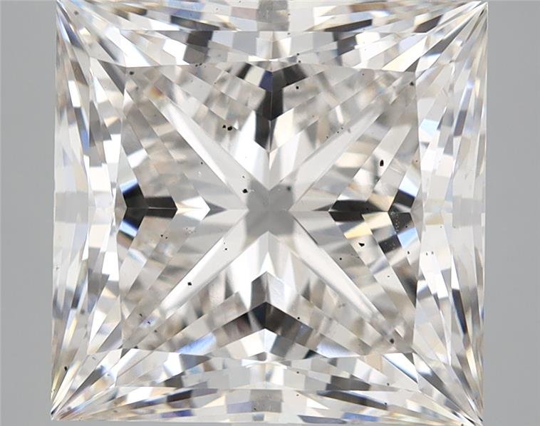 8.03ct H SI1 Rare Carat Ideal Cut Princess Lab Grown Diamond