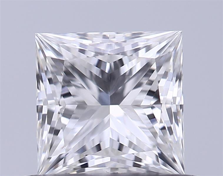 0.61ct F VS1 Rare Carat Ideal Cut Princess Lab Grown Diamond