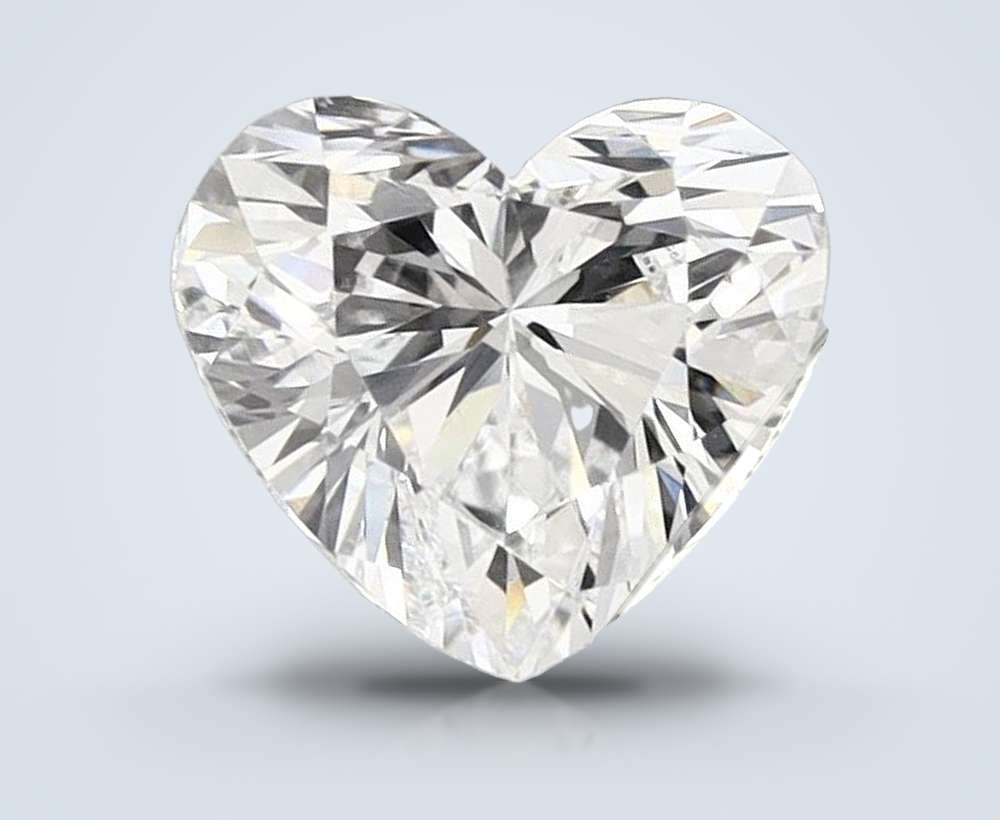 0.80 Carat Heart Lab Diamond