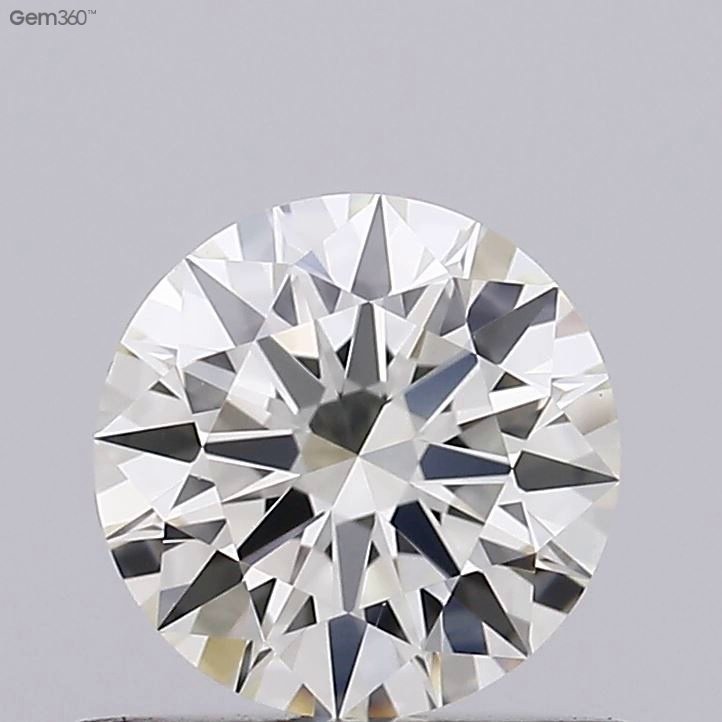 0.51ct H IF Rare Carat Ideal Cut Round Diamond