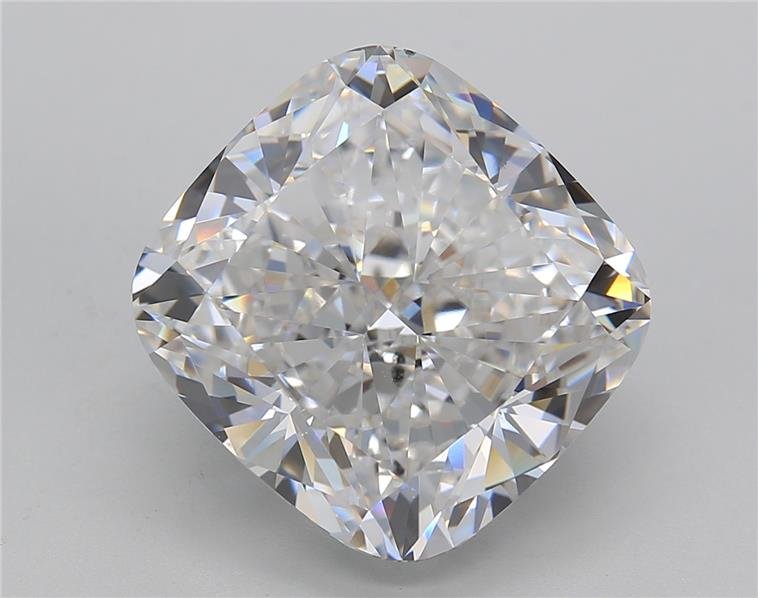 10.10ct F VS2 Very Good Cut Cushion Lab Grown Diamond