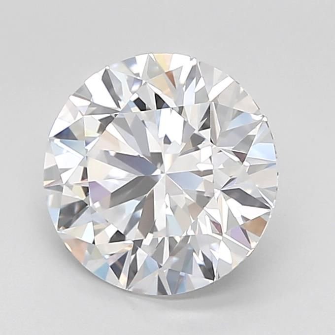 2.84ct E VVS1 Rare Carat Ideal Cut Round Lab Grown Diamond