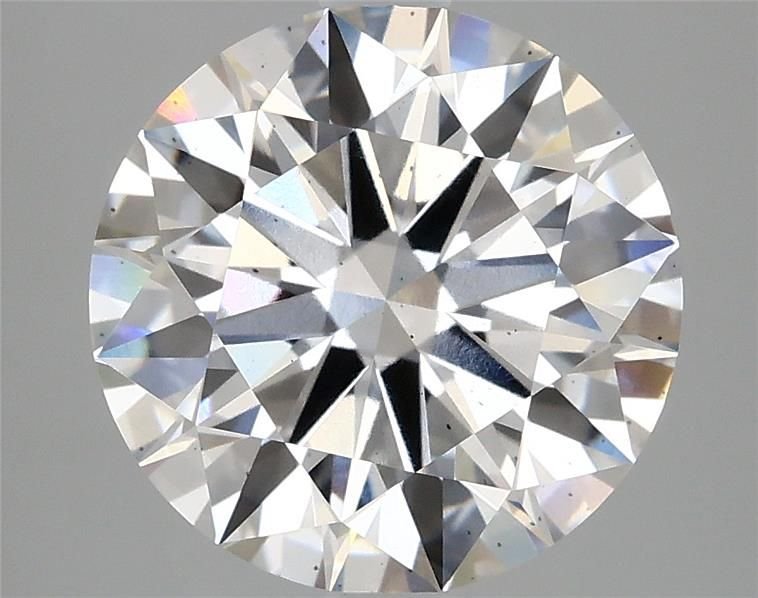 3.64ct F SI1 Rare Carat Ideal Cut Round Lab Grown Diamond