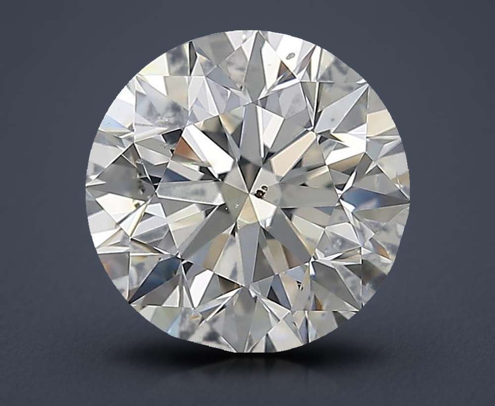 2.50 Carat Round Natural Diamond