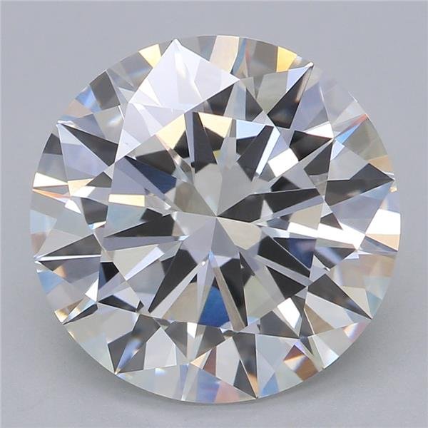 3.64 Carat Round Lab Diamond