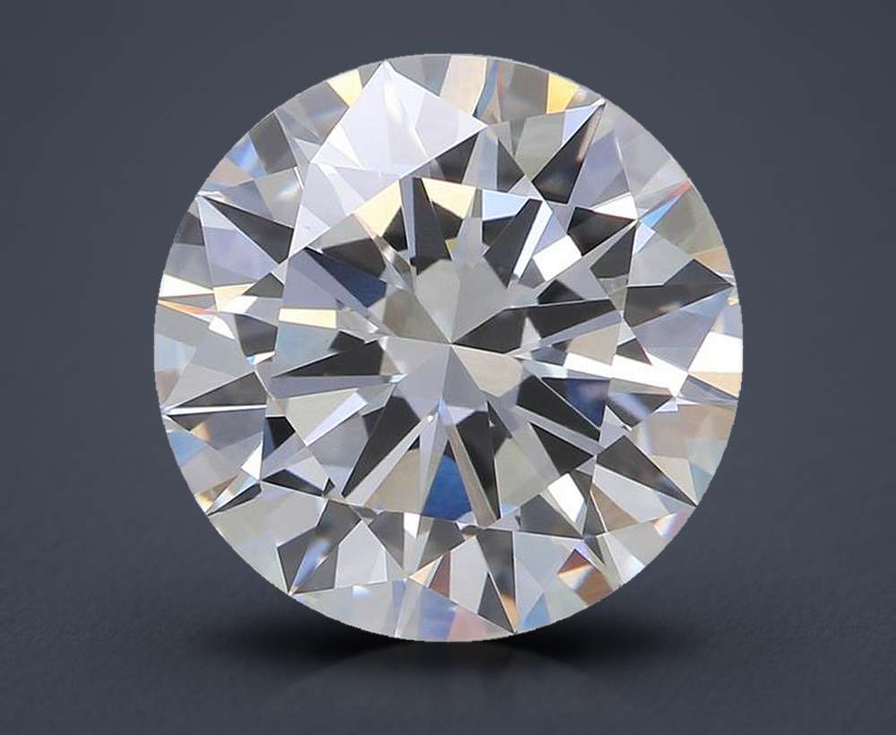3.64 Carat Round Lab Diamond