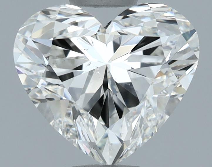 1.09ct H SI1 Rare Carat Ideal Cut Heart Diamond