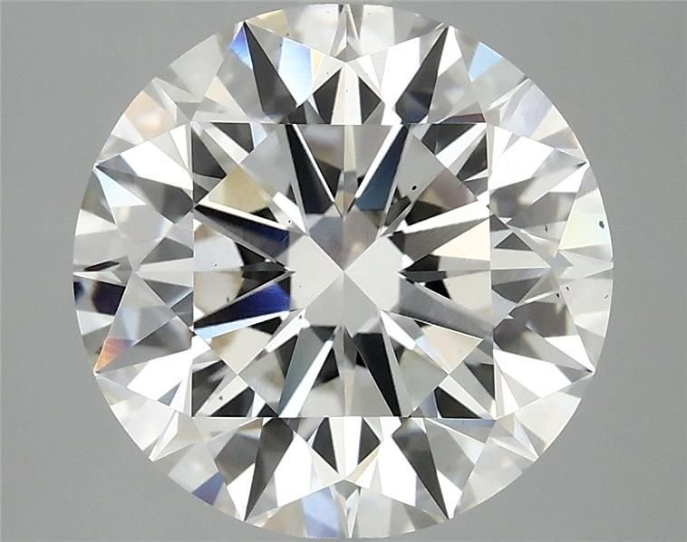 5.09ct H VS2 Rare Carat Ideal Cut Round Lab Grown Diamond