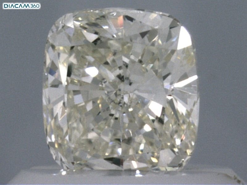 0.52ct K SI2 Rare Carat Ideal Cut Cushion Diamond