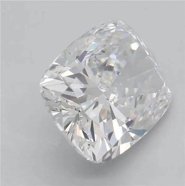 3.74ct E VVS2 Rare Carat Ideal Cut Cushion Lab Grown Diamond