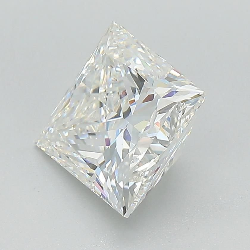 2.29ct F VS1 Rare Carat Ideal Cut Princess Lab Grown Diamond