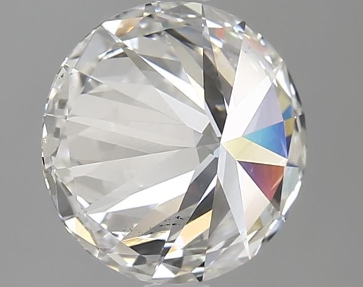 2.85ct F SI1 Rare Carat Ideal Cut Round Lab Grown Diamond