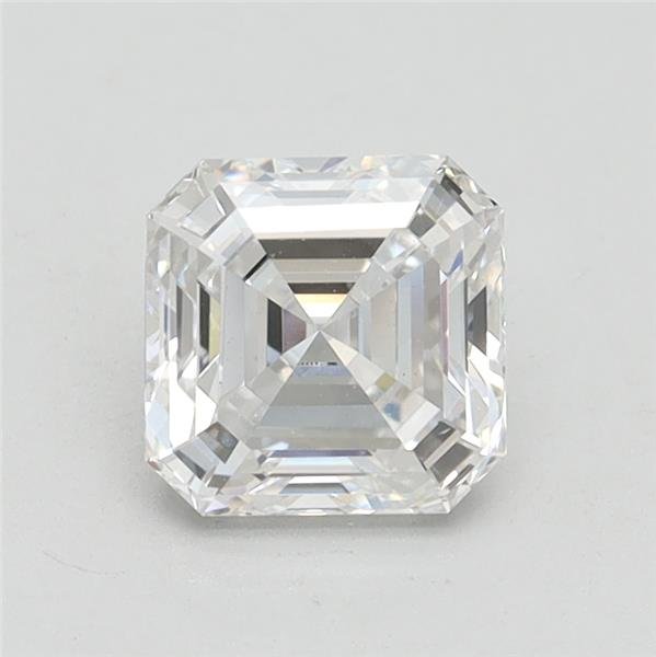 1.26ct D VS2 Rare Carat Ideal Cut Asscher Lab Grown Diamond