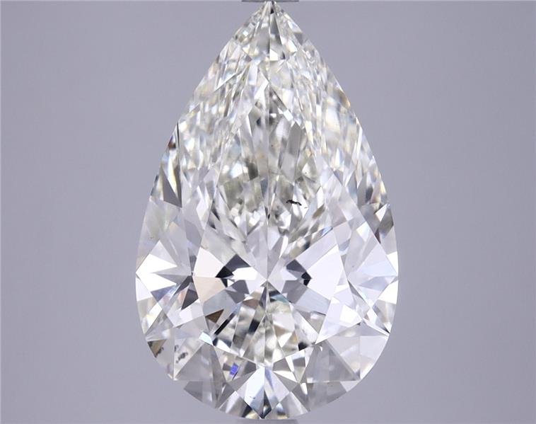 3.61ct I VS2 Rare Carat Ideal Cut Pear Lab Grown Diamond