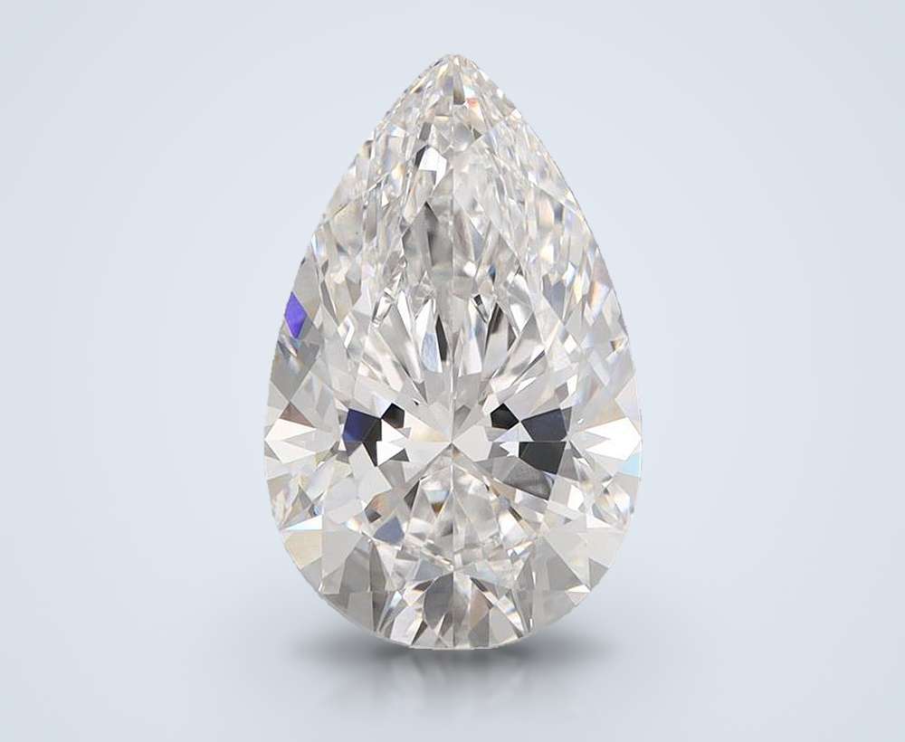 4.05 Carat Pear Lab Diamond