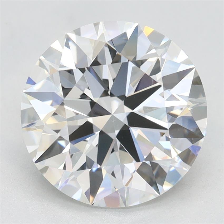 2.54ct F VVS1 Rare Carat Ideal Cut Round Lab Grown Diamond