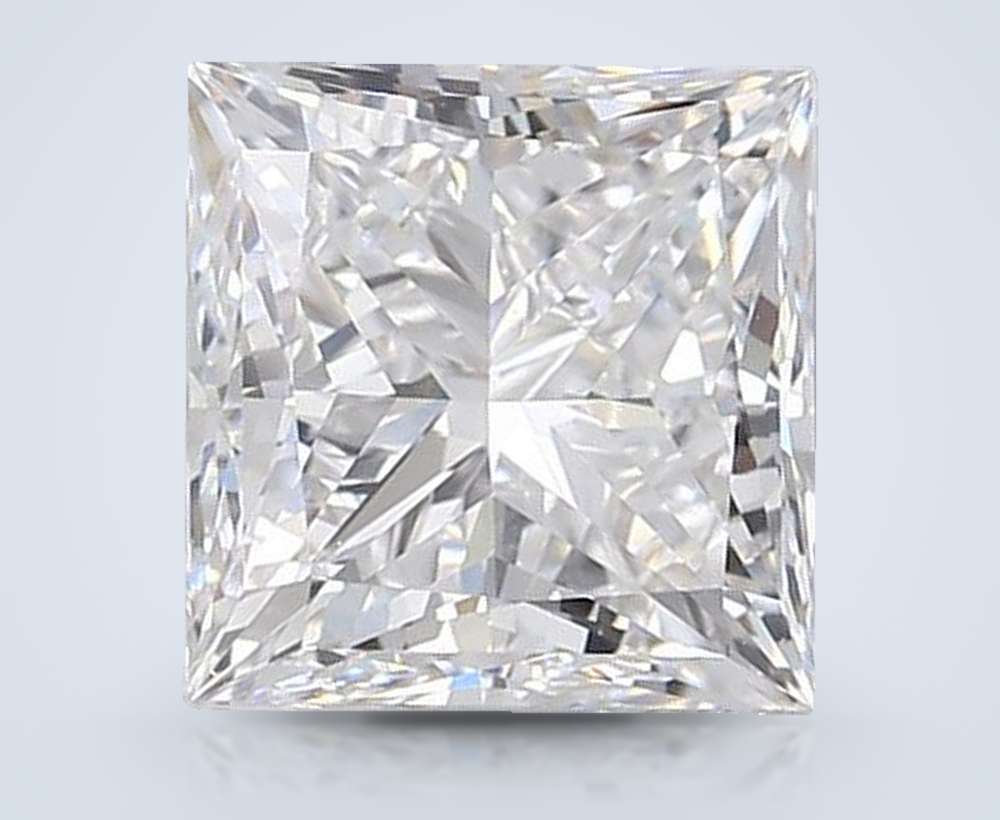 5.21 Carat Princess Lab Diamond