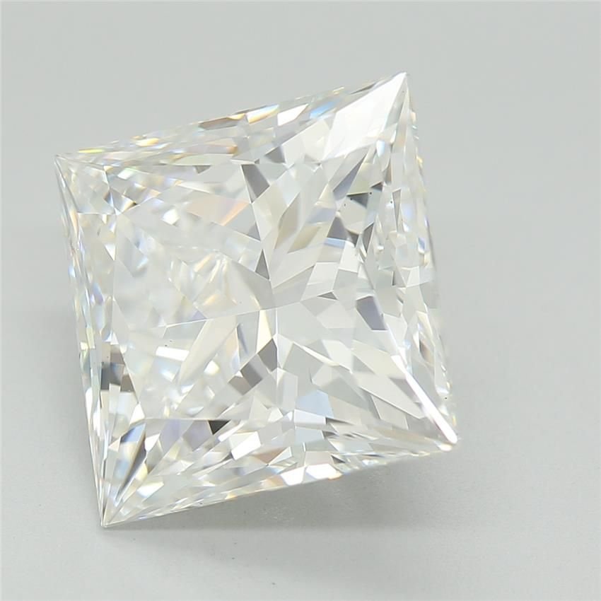 4.01ct E VS1 Rare Carat Ideal Cut Princess Lab Grown Diamond