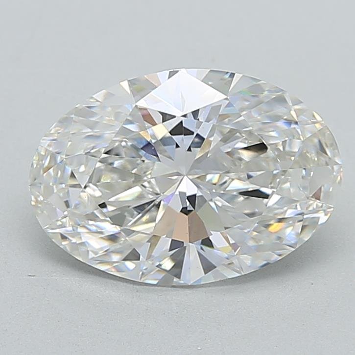 3.05ct G VVS2 Rare Carat Ideal Cut Oval Lab Grown Diamond