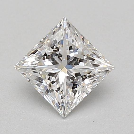 0.91ct F VS1 Rare Carat Ideal Cut Princess Lab Grown Diamond