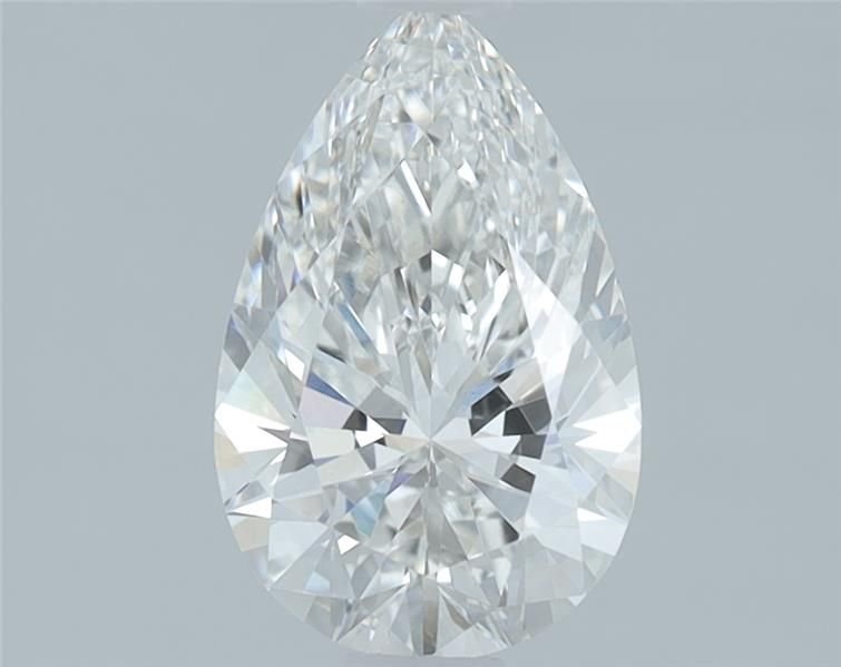 1.19ct F VS1 Rare Carat Ideal Cut Pear Lab Grown Diamond