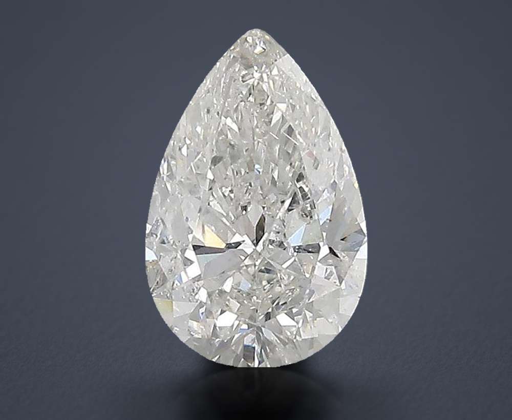 1.53 Carat Pear Natural Diamond