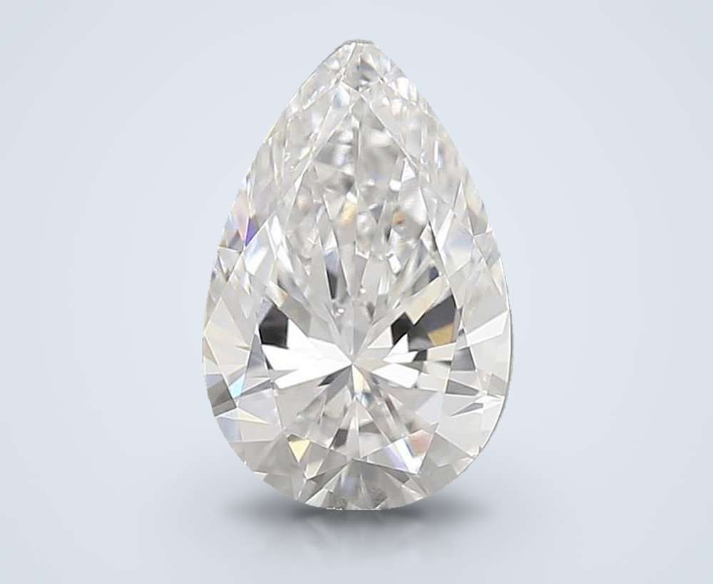 1.00 Carat Pear Lab Diamond
