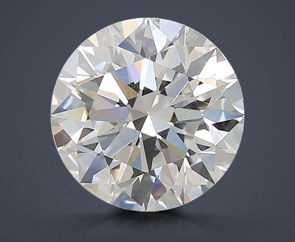 3.04 Carat Round Lab Diamond