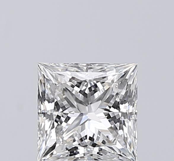1.04ct E VS1 Rare Carat Ideal Cut Princess Lab Grown Diamond