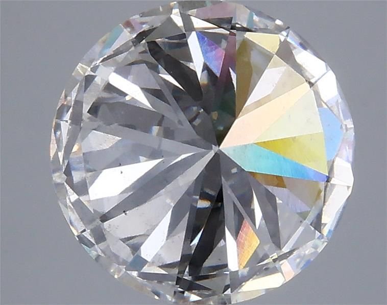 3.54ct F SI1 Rare Carat Ideal Cut Round Lab Grown Diamond