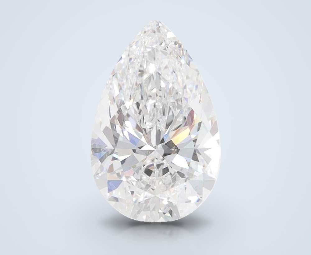 1.38 Carat Pear Lab Diamond