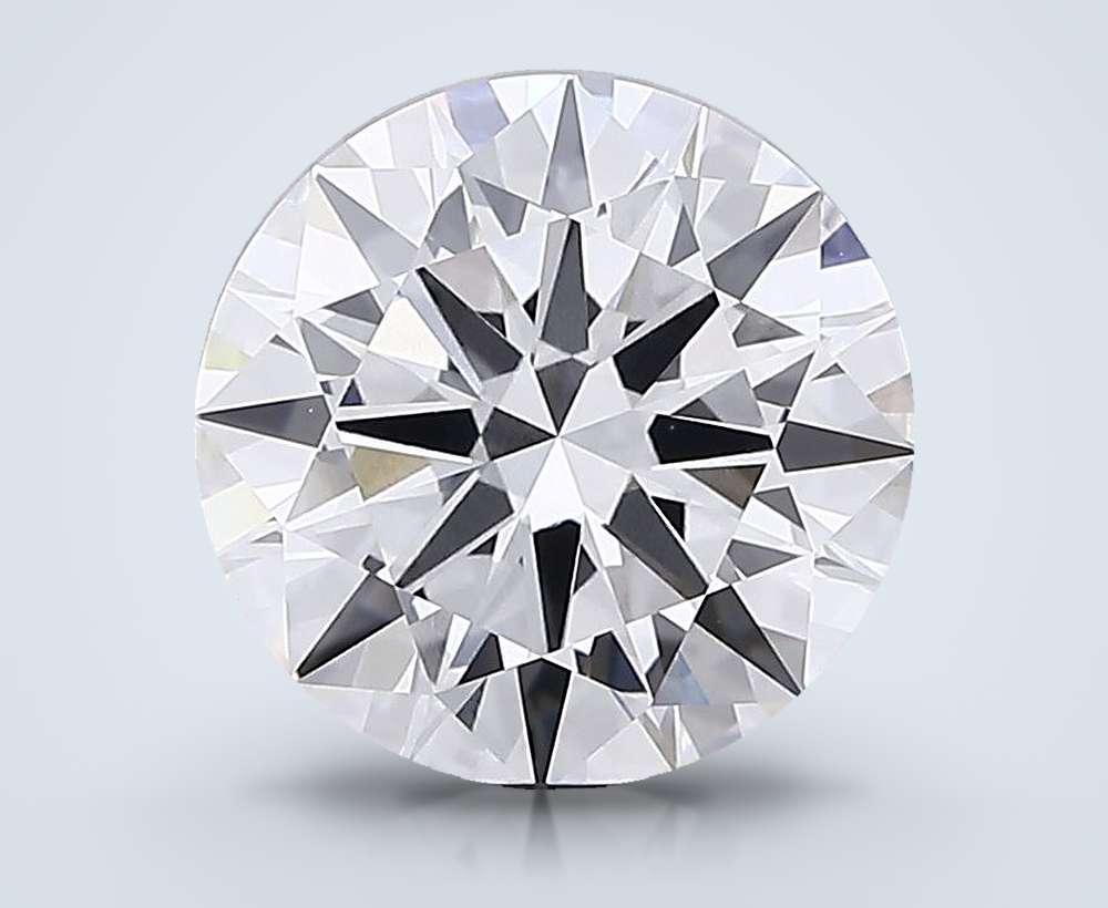 6.03 Carat Round Lab Diamond