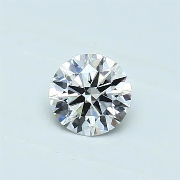0.41ct G SI1 Rare Carat Ideal Cut Round Diamond